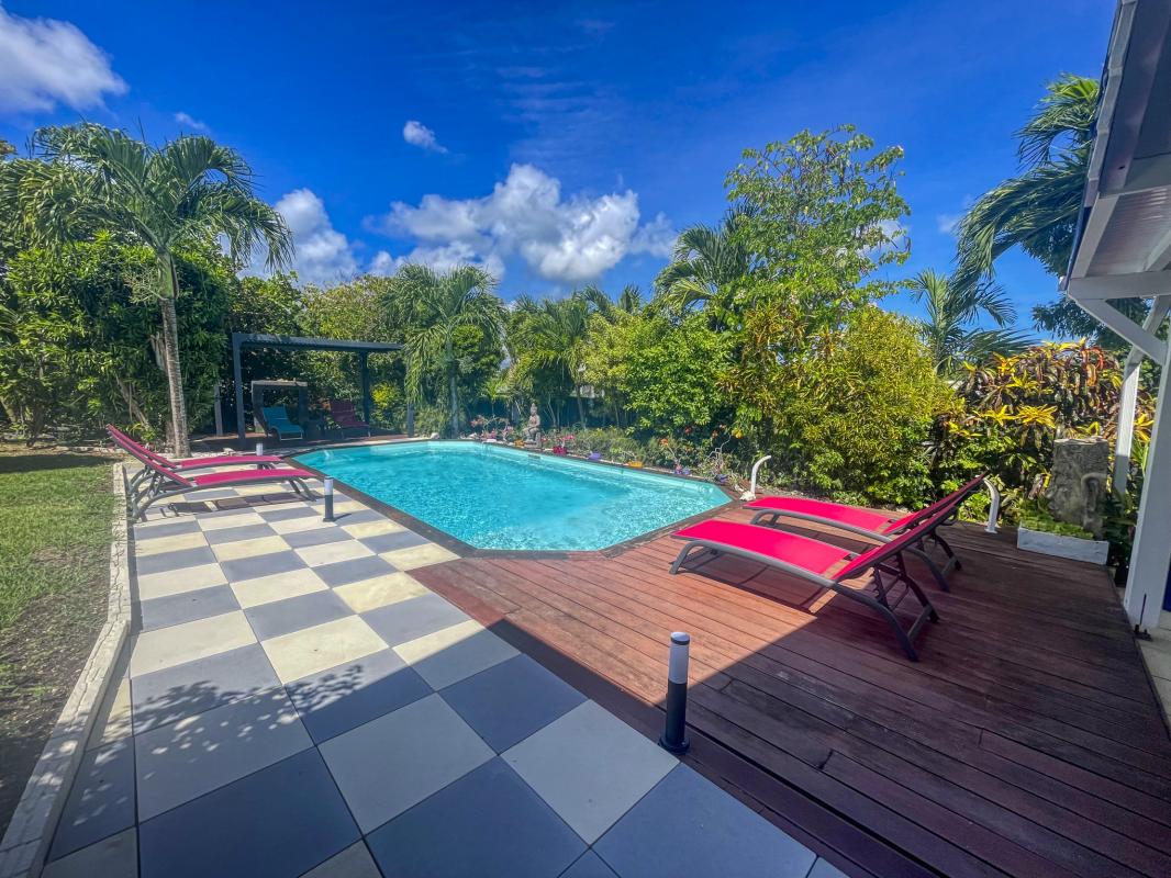 7.Location villa piscine St François Guadeloupe_Piscine